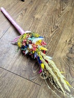 Palma Wielkanocna Ręcznie Robiona PREMIUM Kolorowa Tradycyjna 65 cm