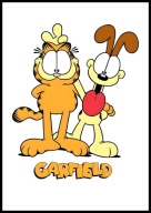 A2 PLAKAT FILM PLAKAT SERIAL GARFIELD