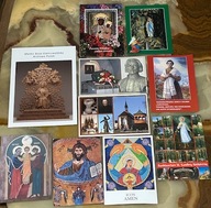 DUŻE OBRAZKI ŚWIĘTE KARTKI ŚWIĘCI MB PAN JEZUS - 10 SZT