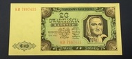 Banknot 20 złotych 1948 r. UNC