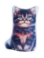 Poduszka kształtka przytulanka kotek 40cm