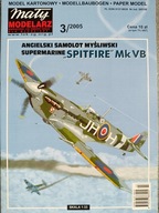 Mały Modelarz 3/2005 samolot SPITFIRE Mk. VB