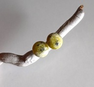 kolczyki z naturalnego jaspisu - srebro 925