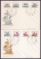 1965 Statki żaglowe Fi 1413-20 FDC