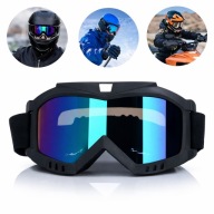 GOGLE MOTOCYKLOWE VITO LUSTRZANE MATOWE NA MOTOR CROSS KASK