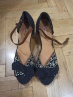 DIVA STAR Espadryle koturn 39