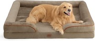 BEDSURE Ortopedyczne legowisko dla psa 134x106 cm brązowy