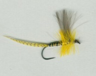 Sucha muszka YELLOW QUILL - #12; 14