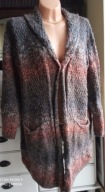 Mona kardigan ombre 52 54 56 58 pachy 132cm oversi
