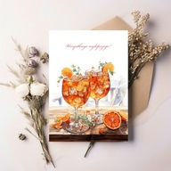 Kartka okolicznościowa urodzinowa 10,5x14,8cm Acerol