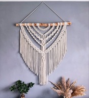 Makrama ścienna XXL Dekoracja BOHO wedding Loft