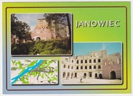Janowiec Zamek mapka nakładem Kama