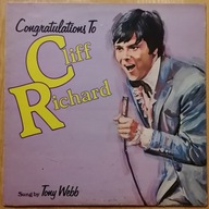 Tony Webb - Congratulations To Cliff Richard 1977 - winyl