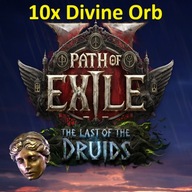 Poe 2 10 x DIVINE ORB LIGA Fate of the Vaal Last of the druids