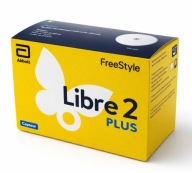 FreeStyle Libre 2 Plus - sensor do pomiaru glukozy z funkcją alarmów 15 dni