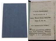 Przyznanie wynalazku na aparat do pędzenia wódki Królestwo Polskie 1836 r
