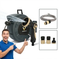 ZWIJACZ AUTOMATYCZNY DO WĘŻA OGRODOWEGO VIRELLA 22M 1/2" Z PISTOLETEM 7W1