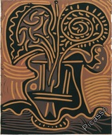 PABLO PICASSO - LINORYTY #40 - 1988 r.!
