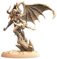 Infernal Harvester Żniwiarz Demon Pinup C Fantasy RPG D&D Druk 3D NSFW