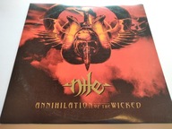 Nile – Annihilation Of The Wicked - 2LP 1.WYDANIE 2005 DEATH METAL V384