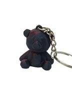 Brelok miś czerwono-czarny DRUK 3D NA PREZENT