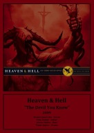 Plakat A3 - Heaven & Hell The Devil You Know 2009 (Black Sabbath) Wallpaper
