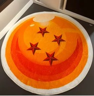 WYCIERACZKA DRAGON BALL Z GOKU KULA 60CM MATA ŁAZIENKOWA CHODNIK DYWANIK