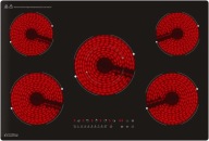 Płyta Ceramiczna Strefa Palnikowa 5 Palników 77 x 52 x 5,2 cm Z DEFEKTEM