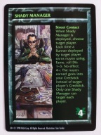 Shady Manager SHADOWRUN UNDERWORLD