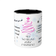 ŚWIĄTECZNY KUBEK ZAJEBISTOŚCI BOŻE NARODZENIE NA PREZENT DLA NIEJ MEGA HIT