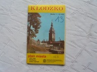 KŁODZKO PLAN MIASTA I PLAN TWIERDZY KŁODZKIEJ 1991 r.