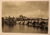 PRAHA - PRAGA, Prazky hrad a Karluv most CZECHY - CZECHOSŁOWACJA, 1959 rok
