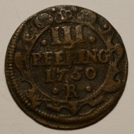 Roztok 3 fenigi 1750