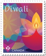 Kanada 2020 Znaczek 3827 ** Diwali święto hinduizm