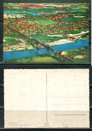 K20775)Niemcy: Rendsburg, Panorama + Hochbruecke ueber den Nord-Ostseekanal