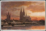 Koln - Astudin-Karten von Rhein - Hoursch & Bechstedt 1930