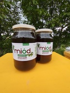 Polski Miód spadziowy ze spadzi iglastej słoik 1200g iglasty