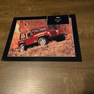 Jeep YJ Wrangler 1995 Canada Kanada prospekt folder katalog broszura