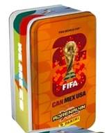 FIFA WORLD CUP 2026 ADRENALYN XL PUSZKA 48 KART + 2 LIMITKI - pomarańczowa