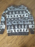 NEXT Sweterek bałwanek 38