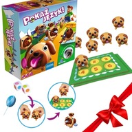 POKAŻ JĘZYK GRA PLANSZOWA GRANNA GRA RODZINNA DLA DZIECI MEMORY EDUKACYJNA