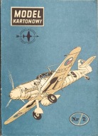 Model kartonowy nr.2 samolot AVIA S-99