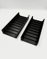 Stojak na kasety magnetofonowe 2x 9 szt. / uchwyt na kasety / podstawka