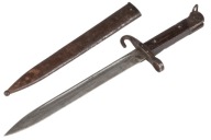 Austriacki Austro-Węgierski bagnet OEWG Mannlicher wz. 1888 z pochwą