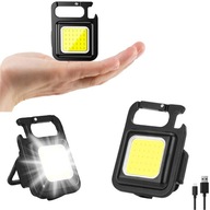MINI LATARKA LED KIESZONKOWA TAKTYCZNA BRELOK USB