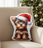 Poduszka kształtka przytulanka piesek yorkshire terrier YORK, Yorczek