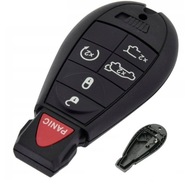 Obudowa Pilota Kluczyk Jeep Chrysler 5 przycisków + PANIC na zatrzask