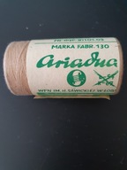 Nić Nici odzieżowe ARIADNA Poliestrowe Matowe 1000m PRL Łódź <<