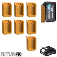 Uchwyt wieszak pojedynczy na akumulator Makita 12Vmax CXT 12V - 7 sztuk