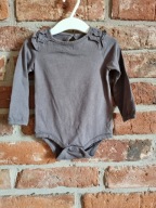 szare body z falbanką * 80cm